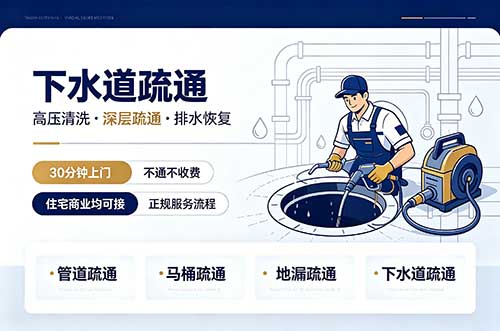 南平下水道疏通