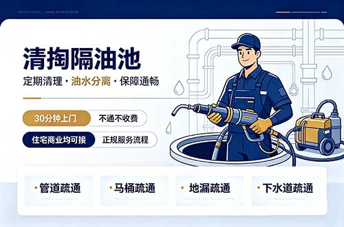 南平清掏隔油池
